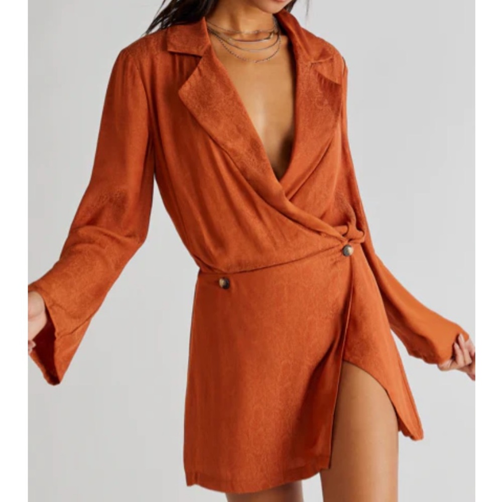 Free people cinnamon dress size small